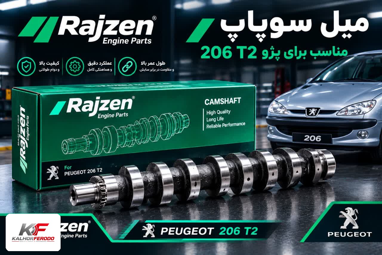 میل‌سوپاپ رایژن پژو 206 T2